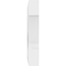 Ekena Millwork Holland Architectural Grade PVC Running Trim, 4"H x 5/8"P x 48"L RUNP04X0625X48HOL - alternate 6